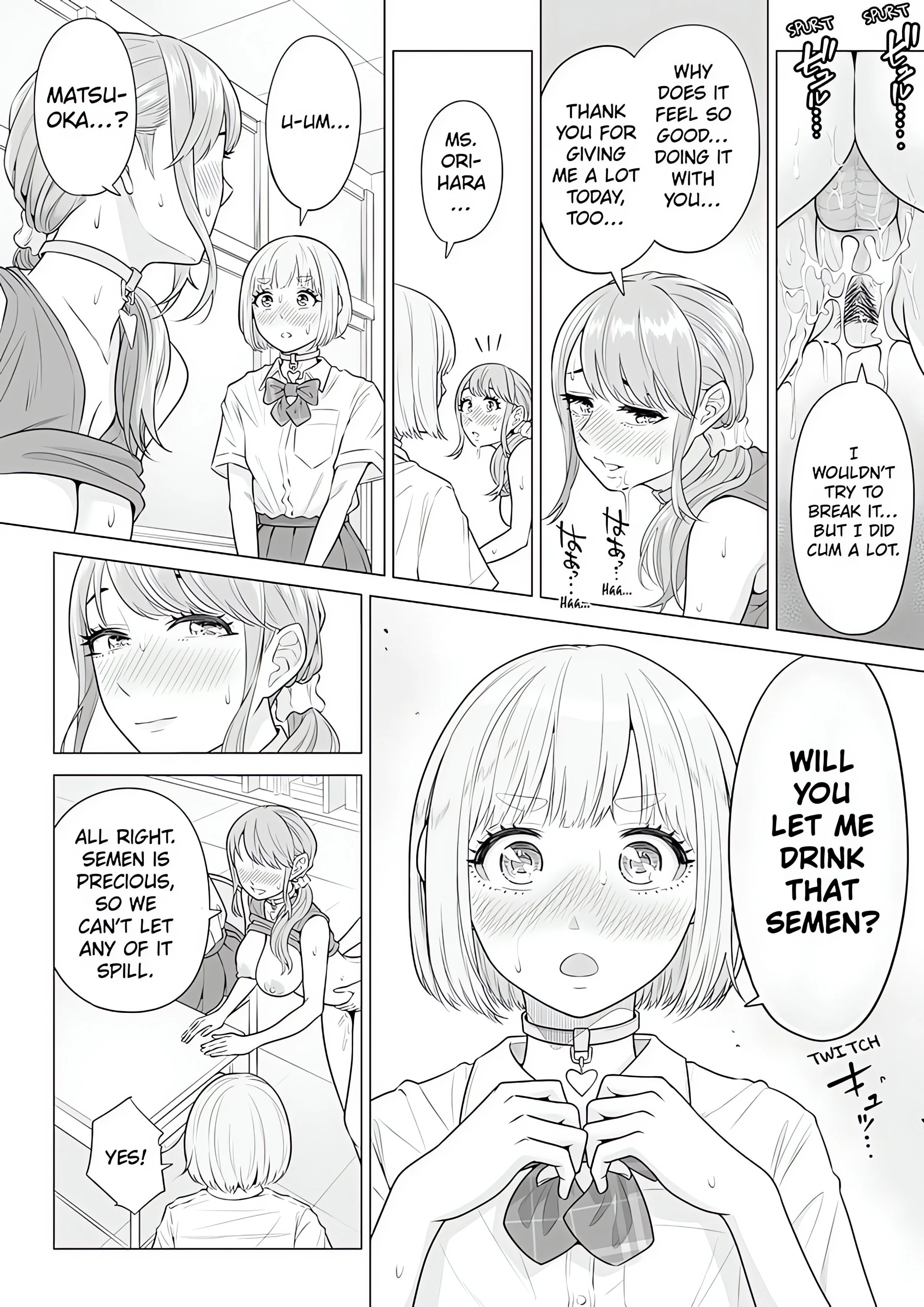 In a World Where Males Are Nearly Extinct, Semen Has Become a Precious Resource. chapter 27 page 3