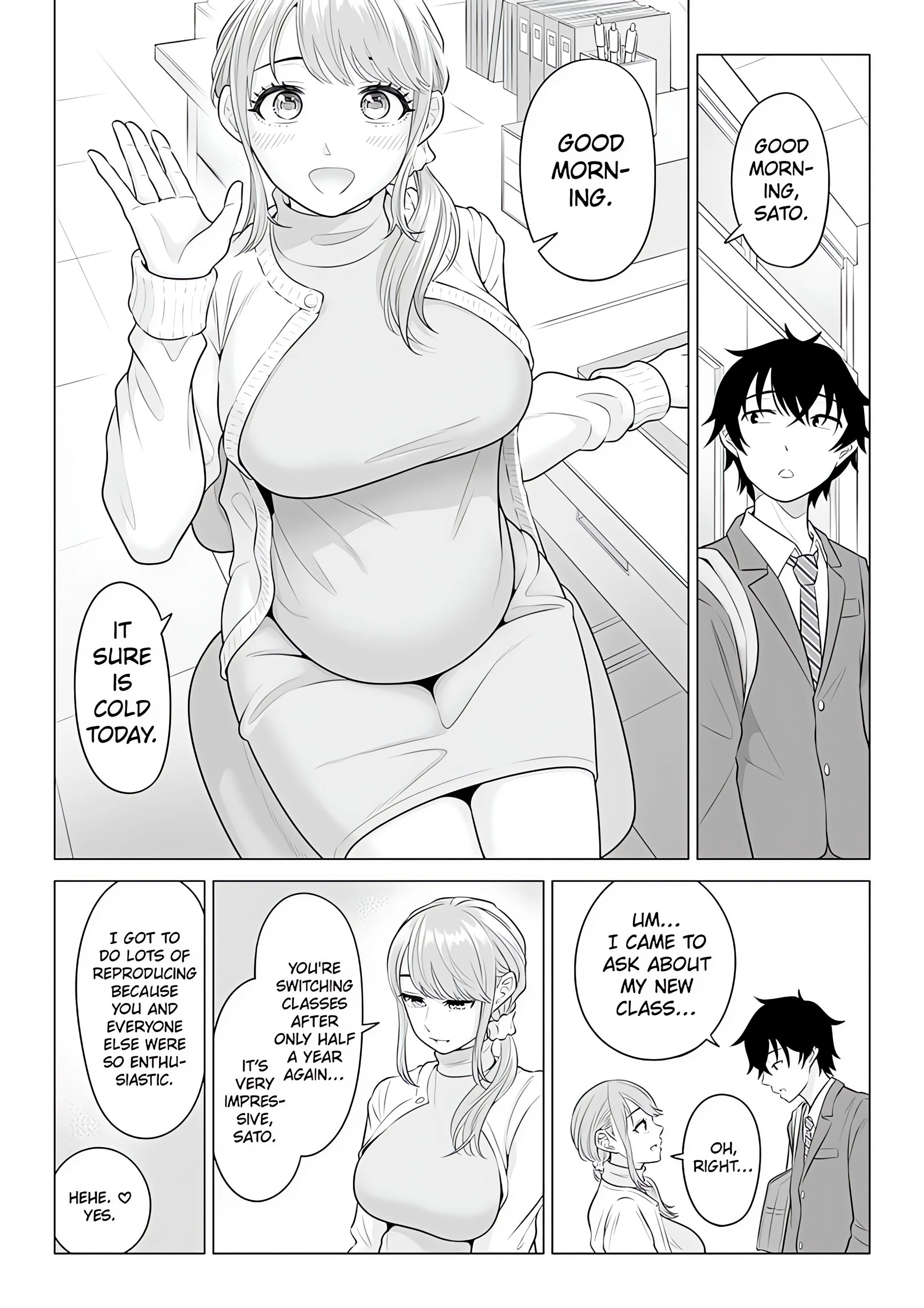 In a World Where Males Are Nearly Extinct, Semen Has Become a Precious Resource. chapter 28 page 1