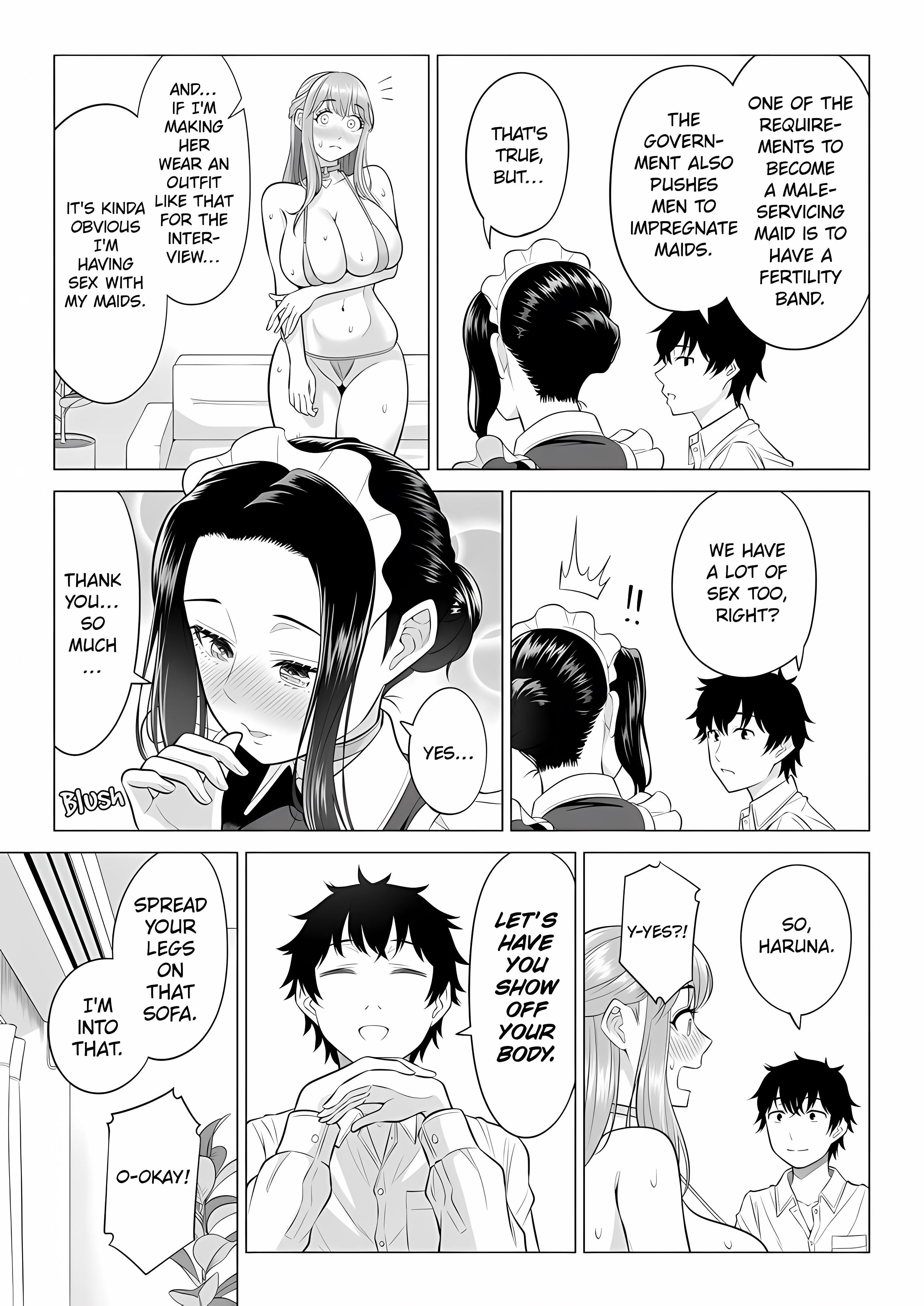 In a World Where Males Are Nearly Extinct, Semen Has Become a Precious Resource. chapter 29 page 13
