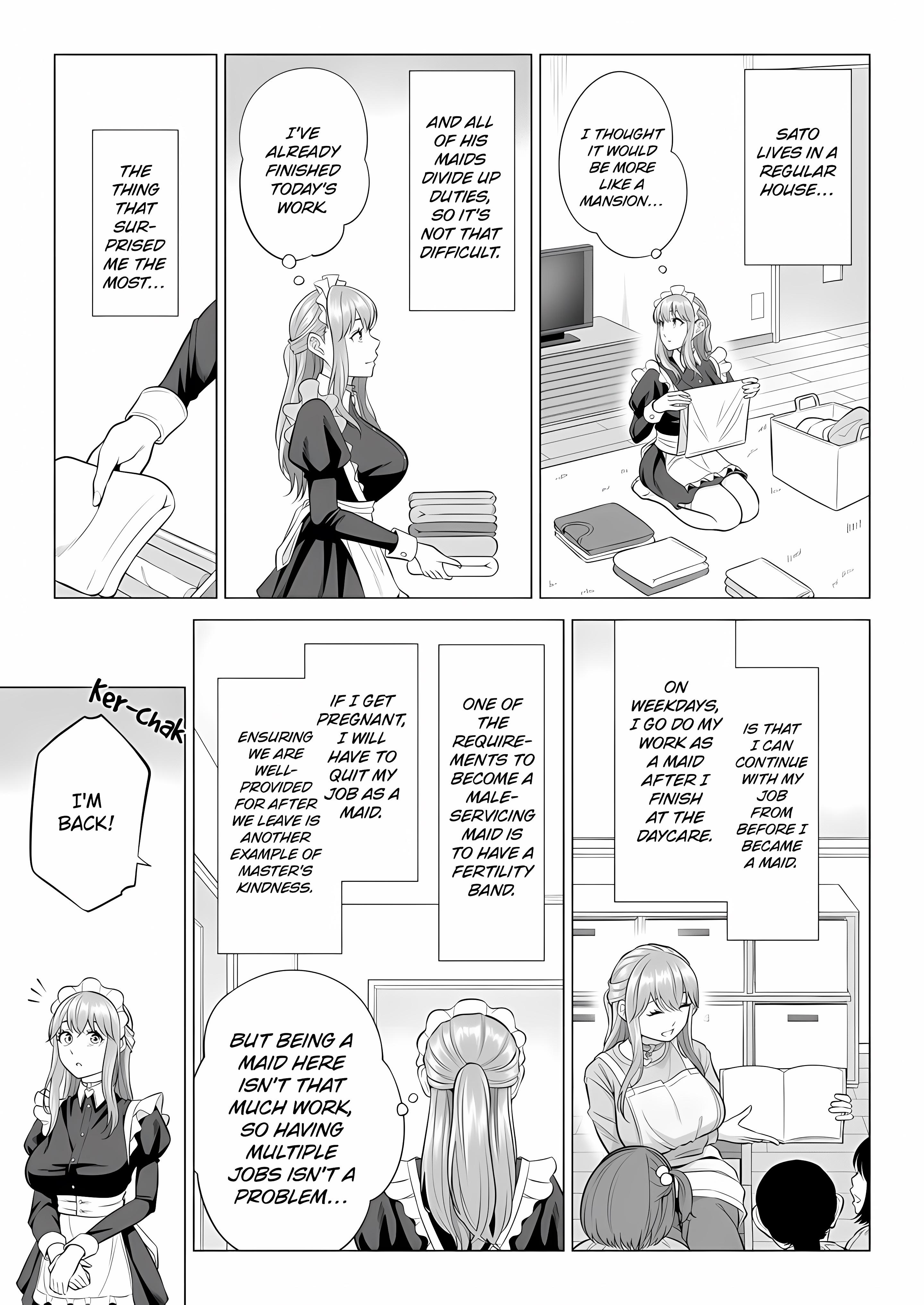 In a World Where Males Are Nearly Extinct, Semen Has Become a Precious Resource. chapter 29 page 30