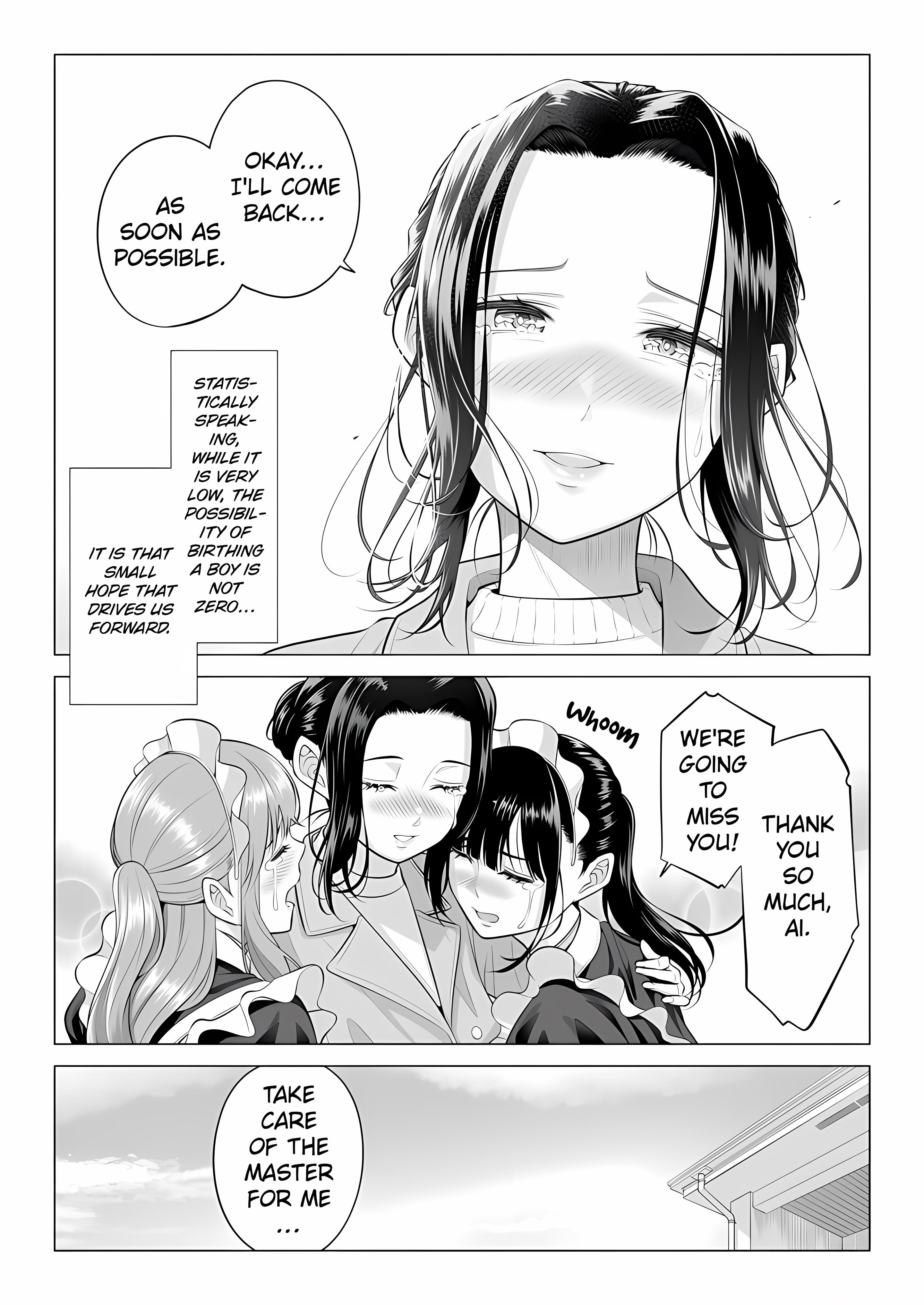In a World Where Males Are Nearly Extinct, Semen Has Become a Precious Resource. chapter 29 page 70