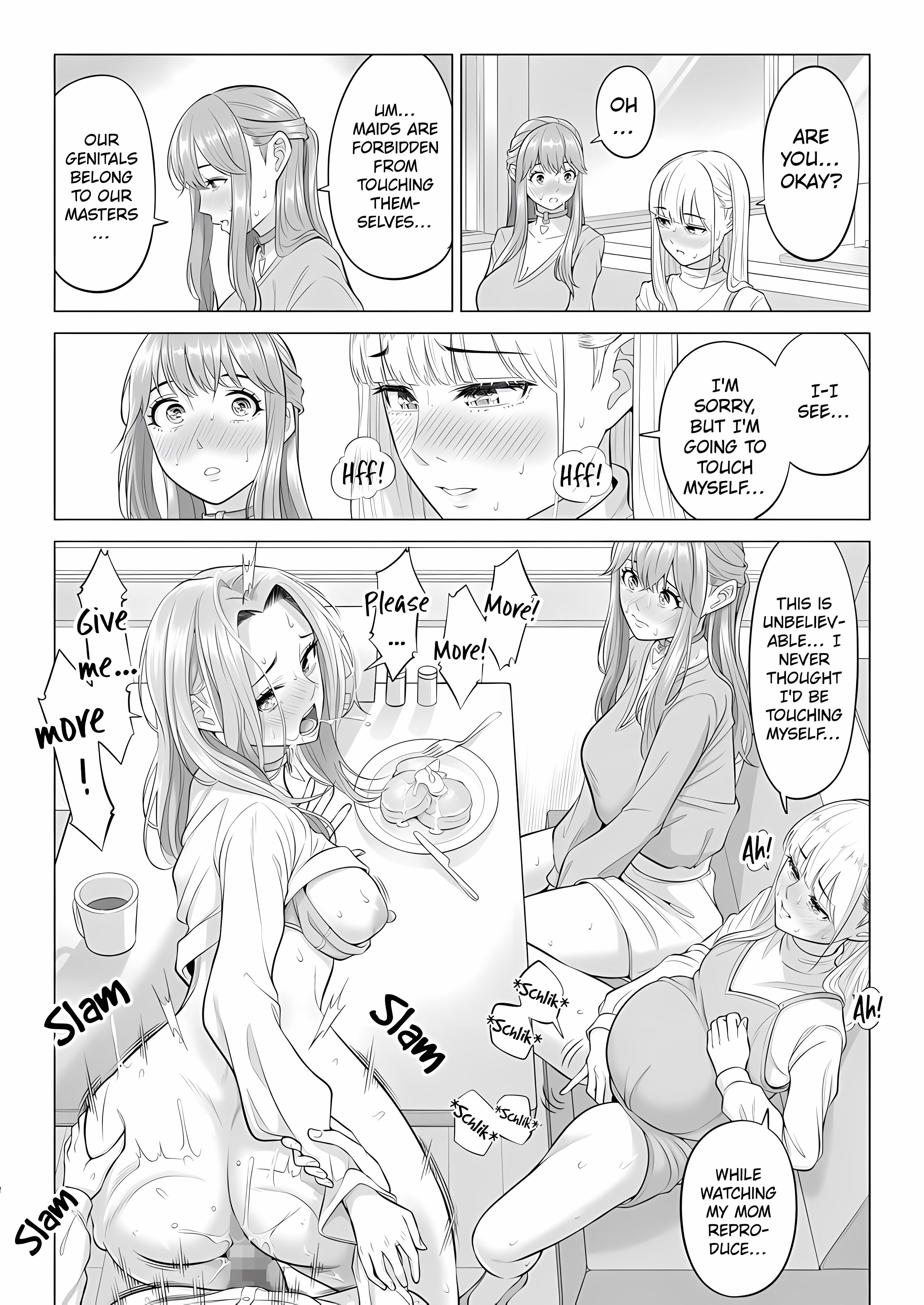 In a World Where Males Are Nearly Extinct, Semen Has Become a Precious Resource. chapter 29 page 83