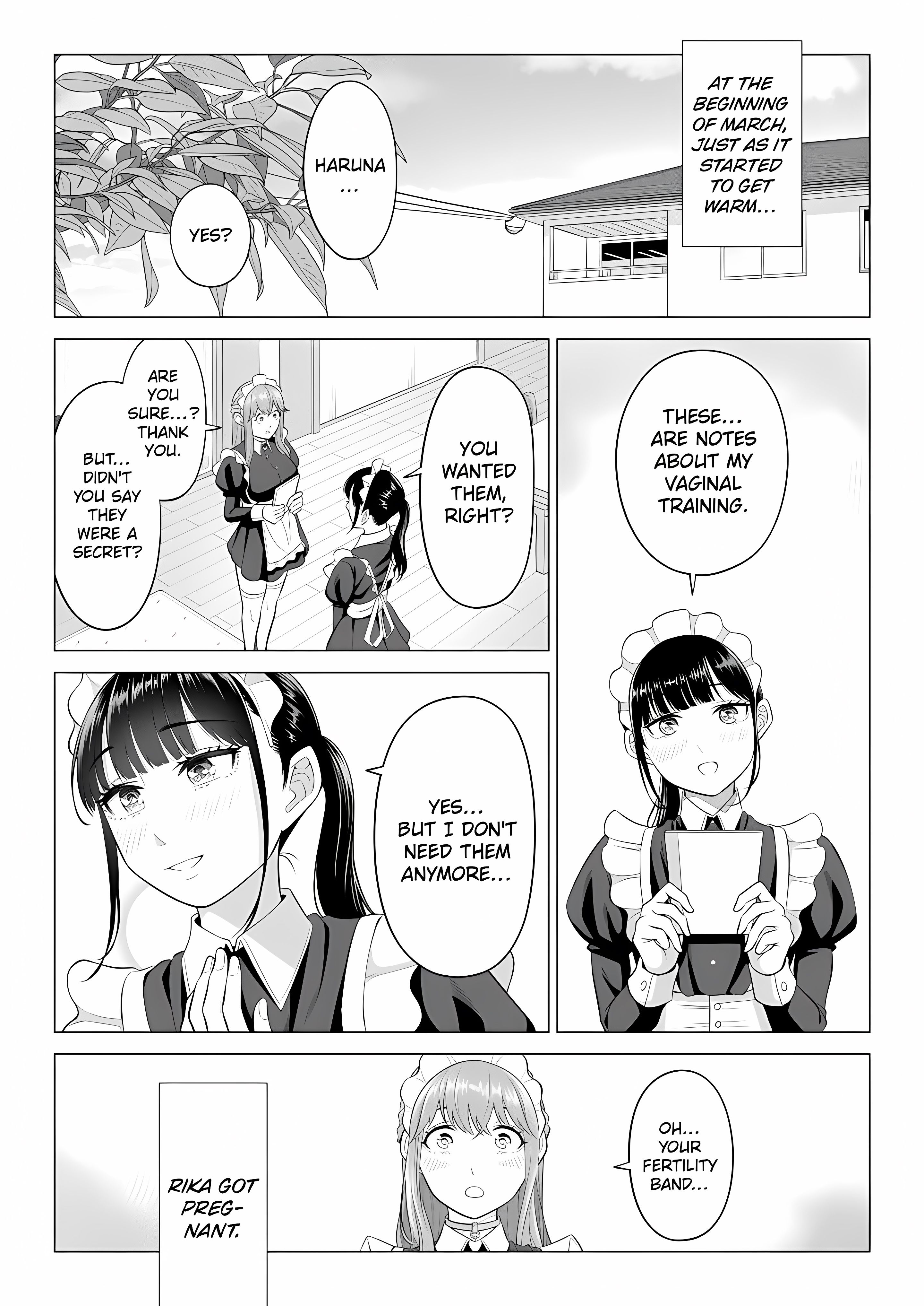 In a World Where Males Are Nearly Extinct, Semen Has Become a Precious Resource. chapter 29 page 94