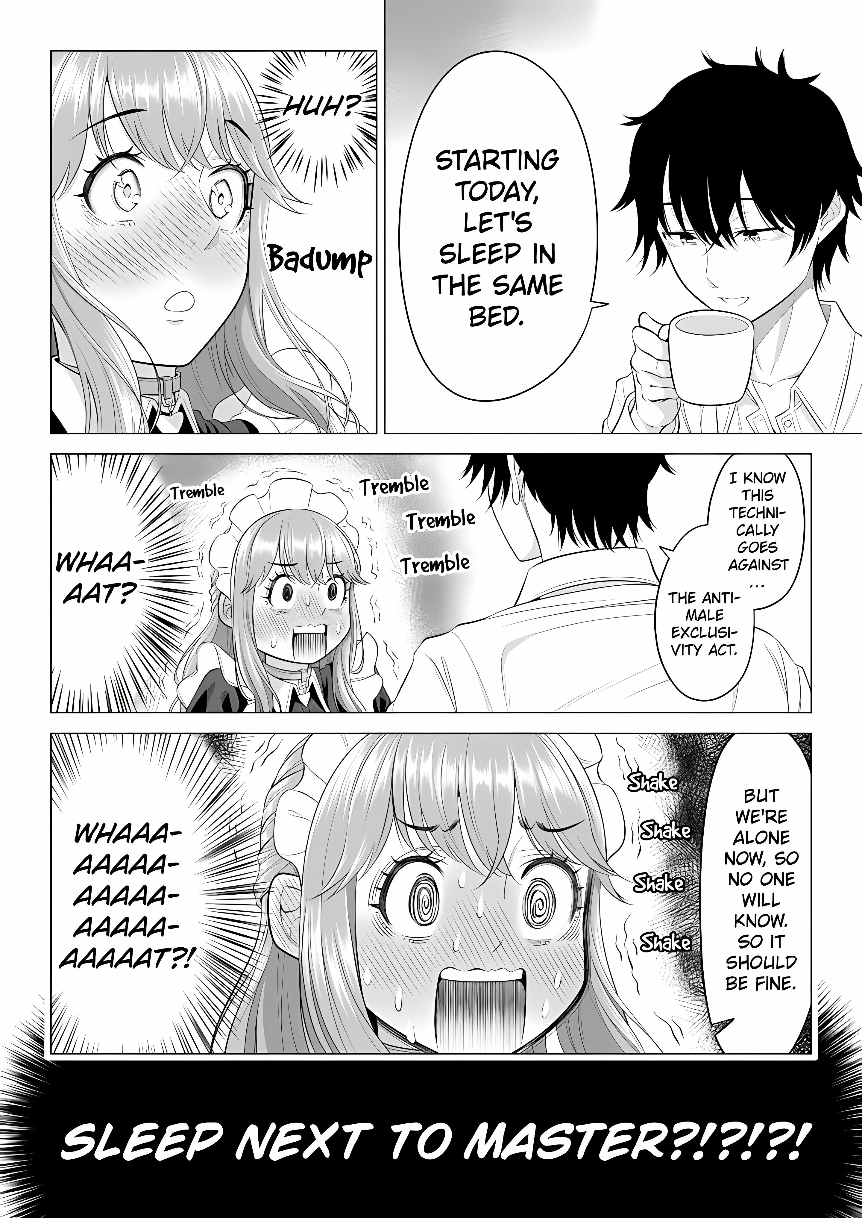 In a World Where Males Are Nearly Extinct, Semen Has Become a Precious Resource. chapter 29 page 106