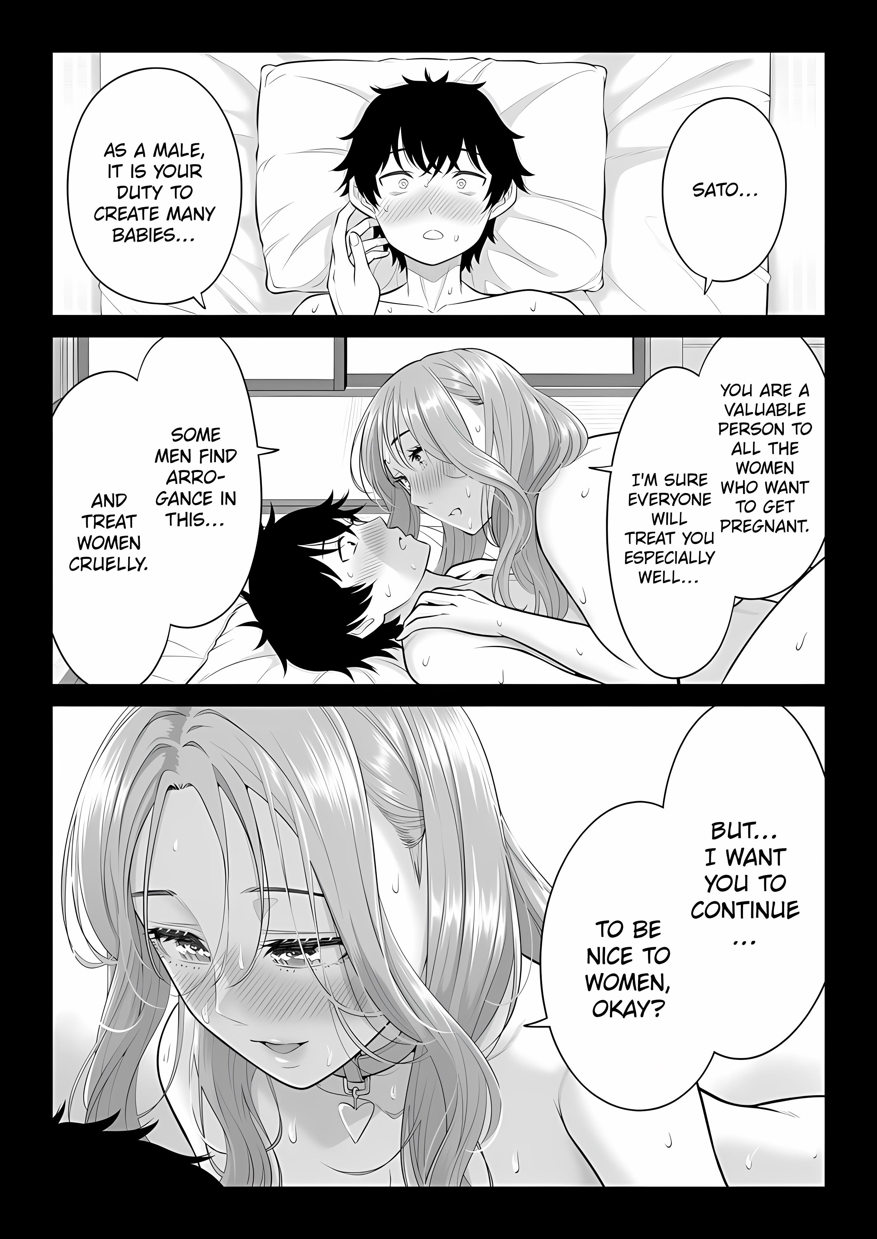 In a World Where Males Are Nearly Extinct, Semen Has Become a Precious Resource. chapter 29 page 137