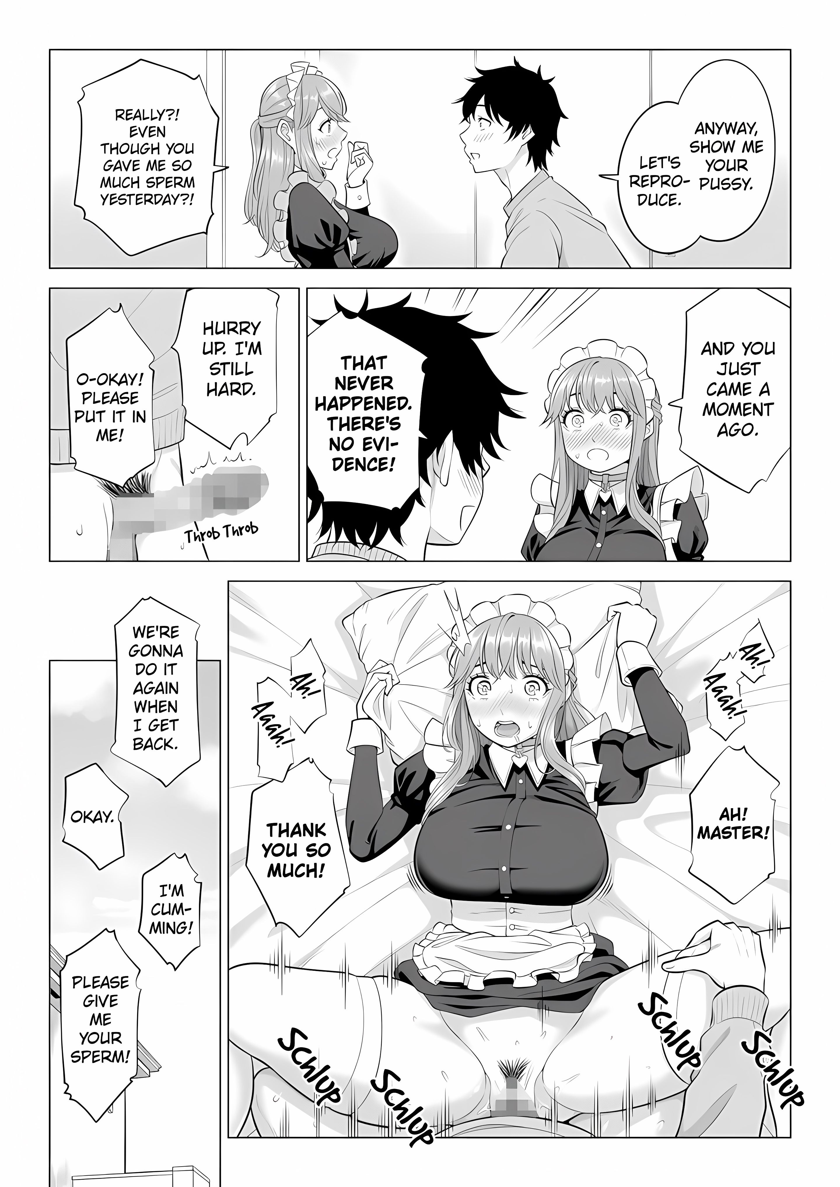 In a World Where Males Are Nearly Extinct, Semen Has Become a Precious Resource. chapter 29 page 144