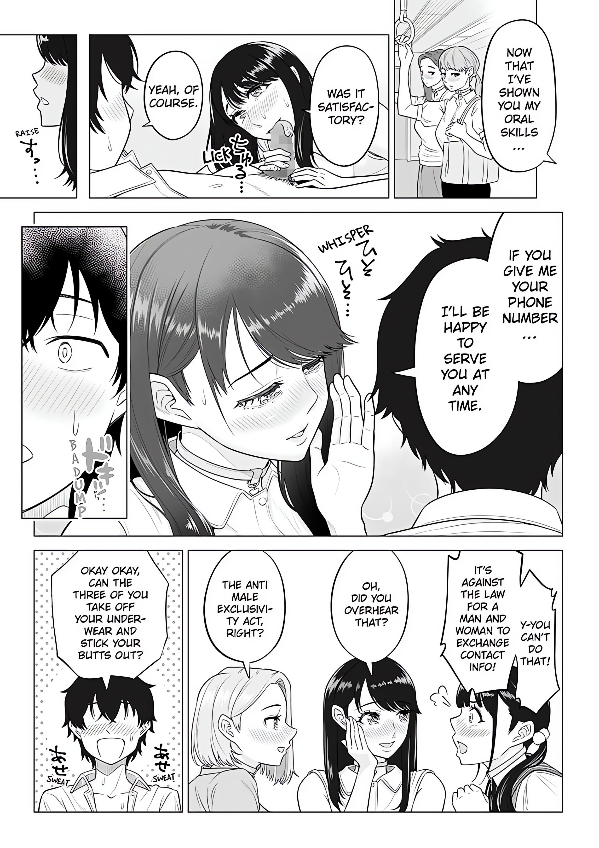 In a World Where Males Are Nearly Extinct, Semen Has Become a Precious Resource. chapter 6 page 2