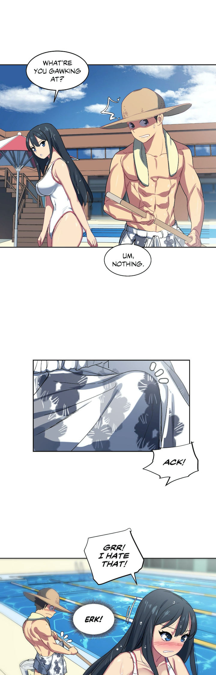 In At the Deep End chapter 1 page 13
