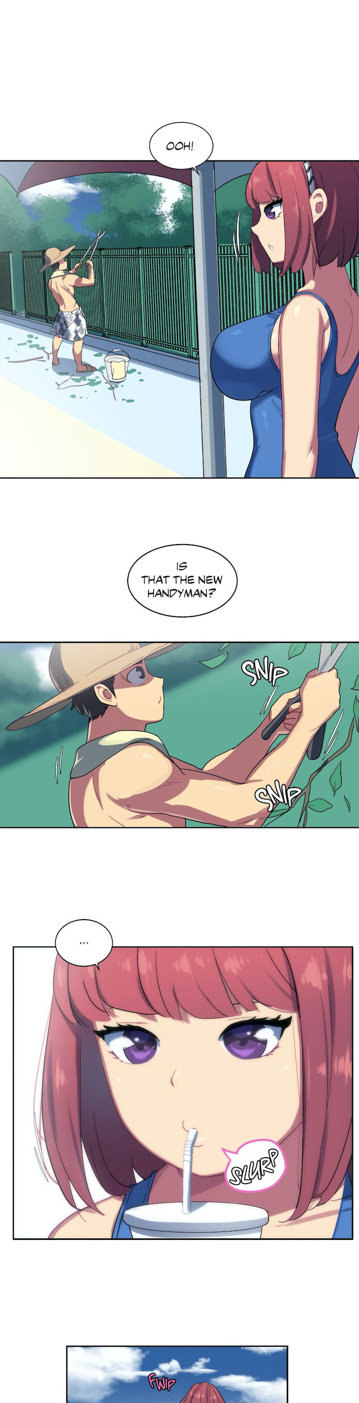 In At the Deep End chapter 1 page 16