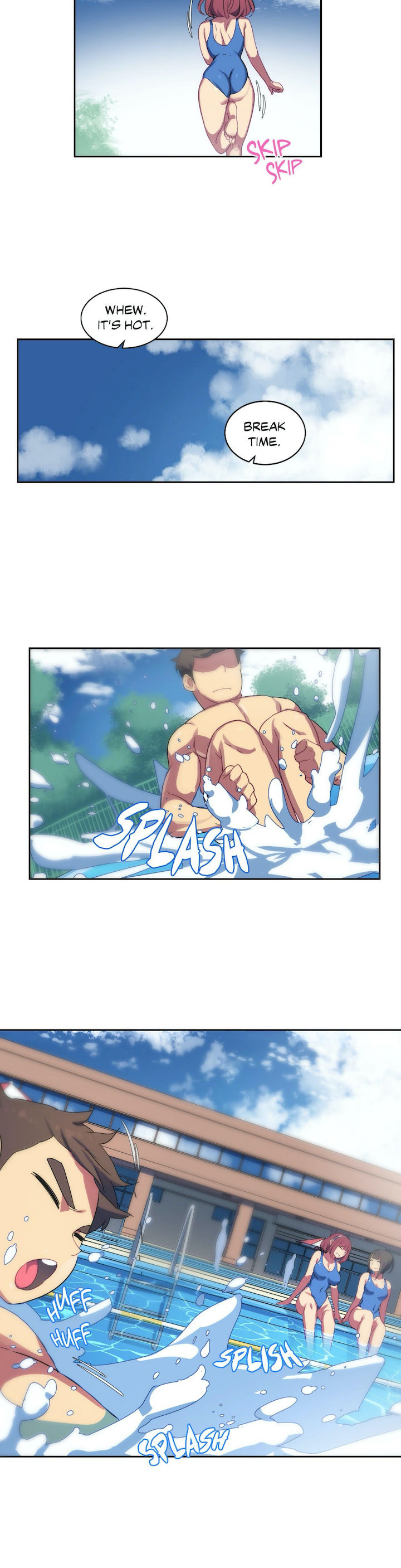 In At the Deep End chapter 1 page 17