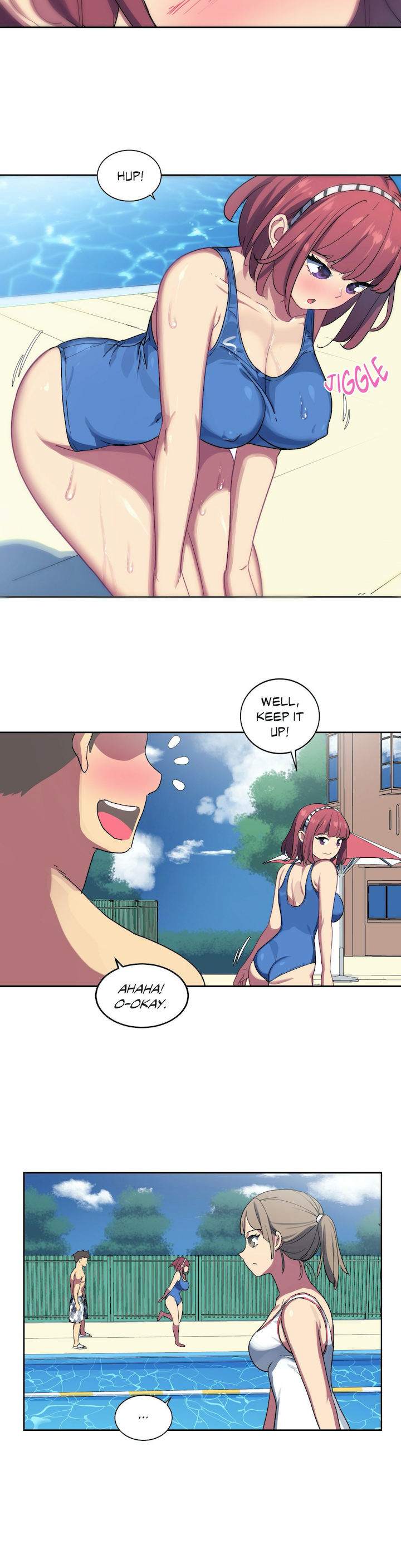 In At the Deep End chapter 1 page 21