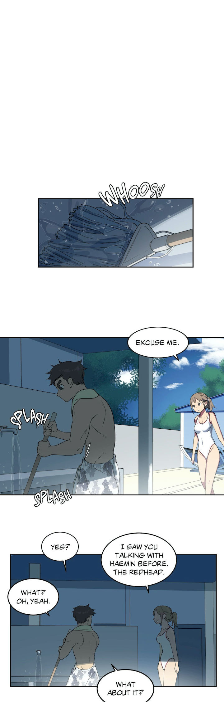 In At the Deep End chapter 1 page 22