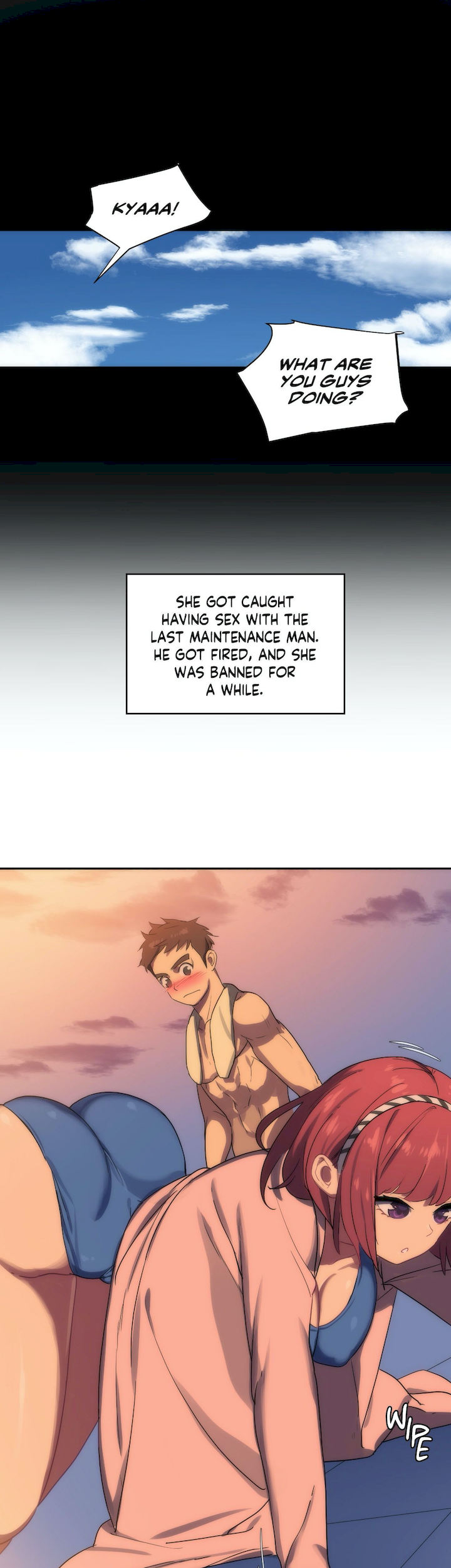 In At the Deep End chapter 1 page 29