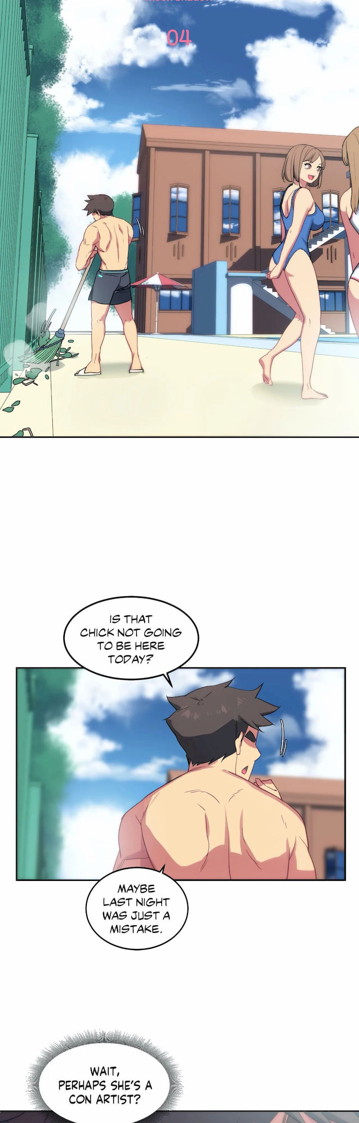 In At the Deep End chapter 4 page 2
