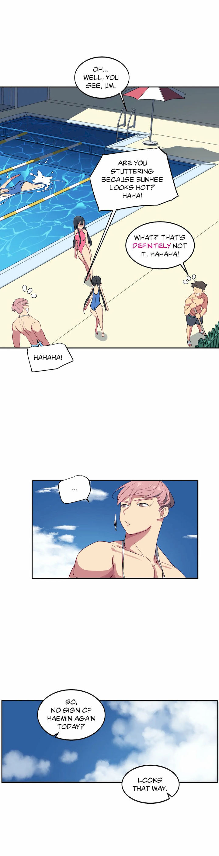 In At the Deep End chapter 4 page 12