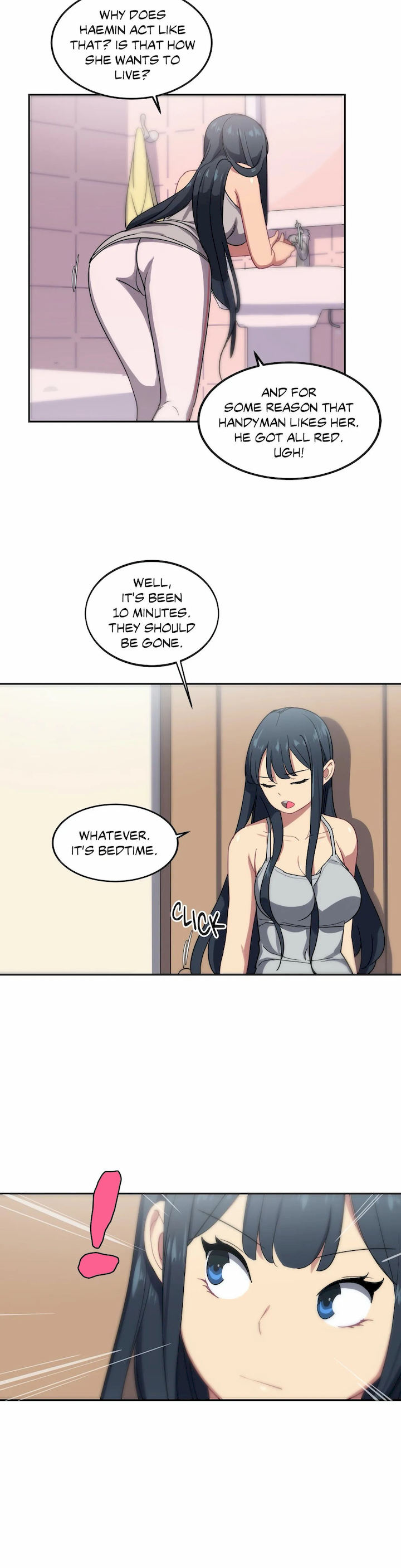 In At the Deep End chapter 5 page 16