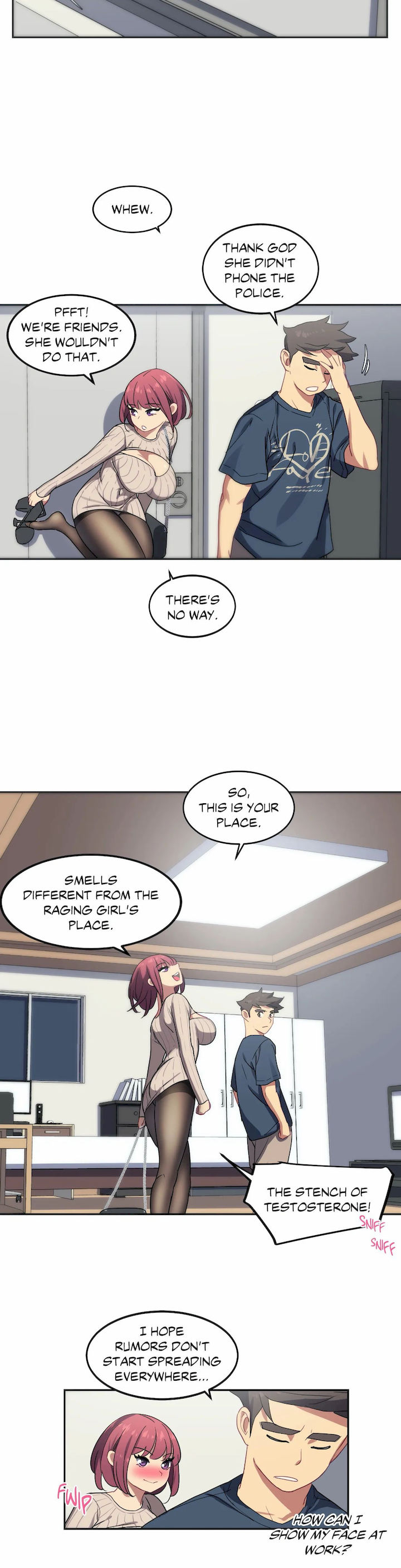 In At the Deep End chapter 5 page 20