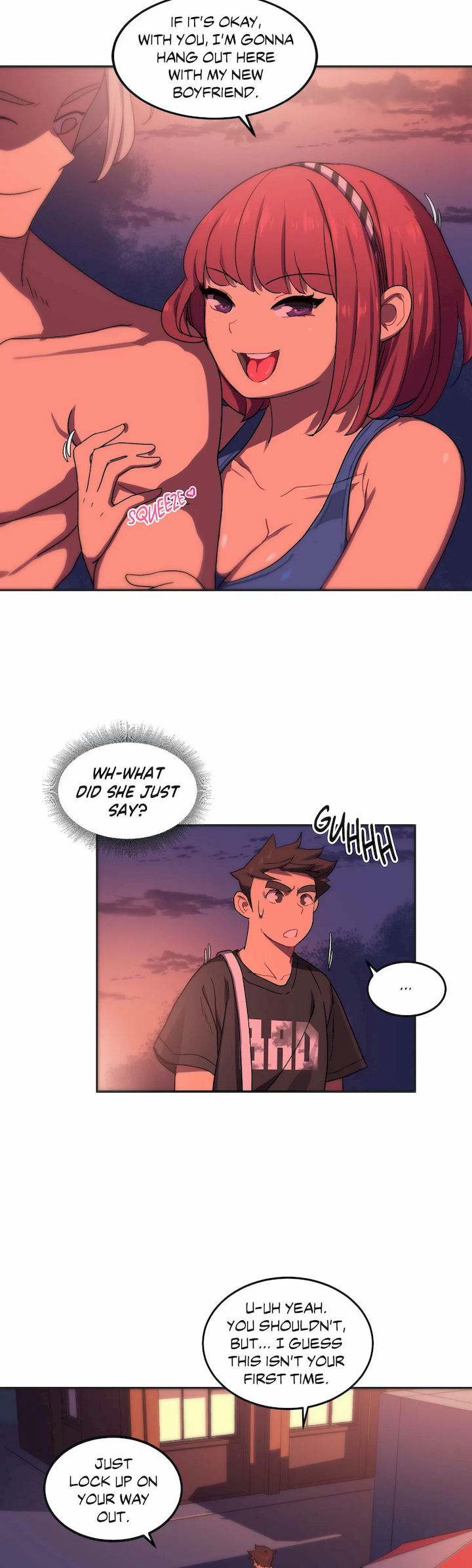 In At the Deep End chapter 5 page 28