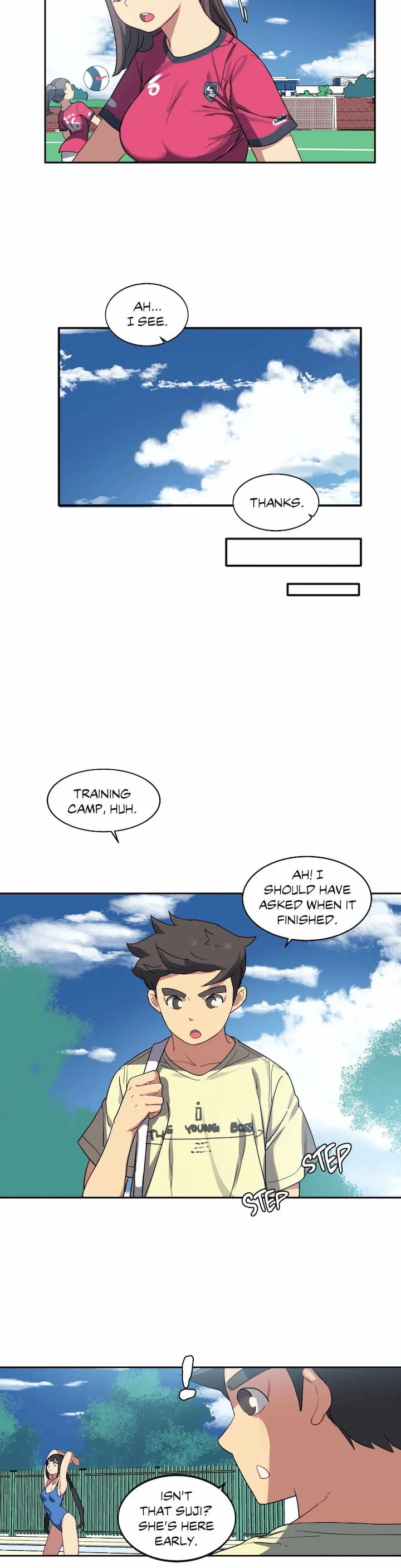 In At the Deep End chapter 6 page 3