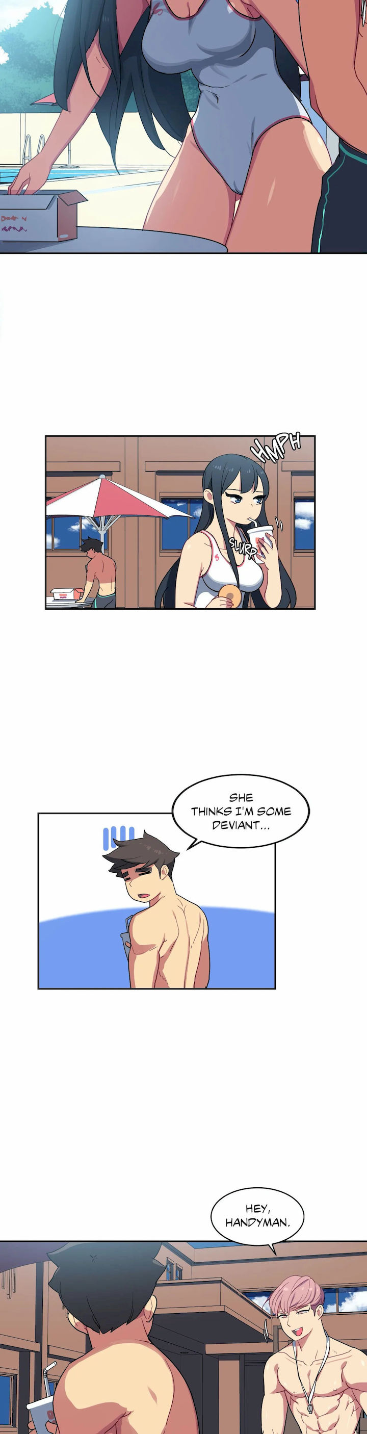 In At the Deep End chapter 6 page 17