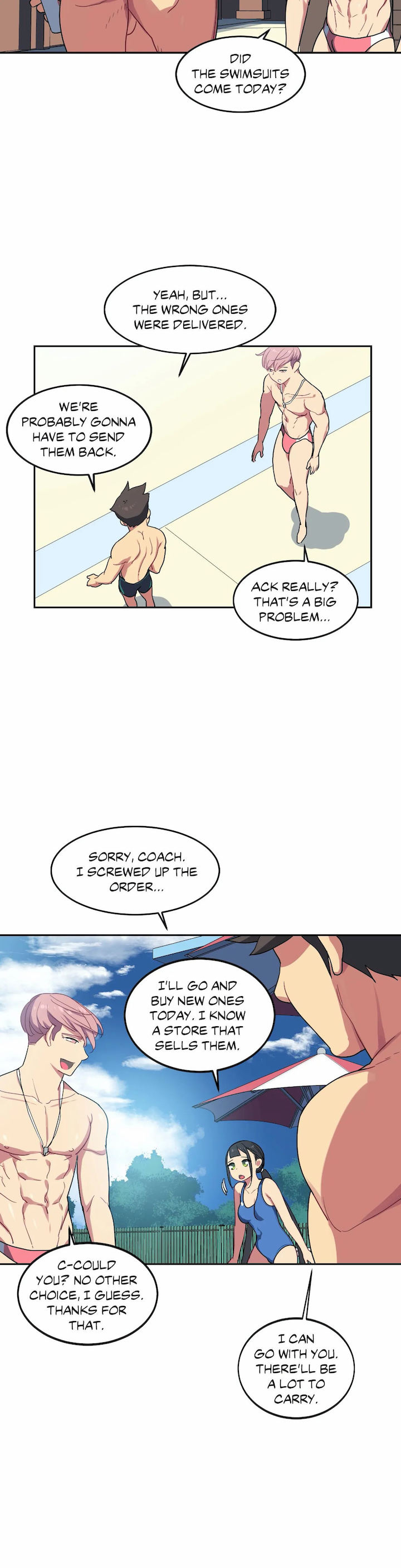 In At the Deep End chapter 6 page 18