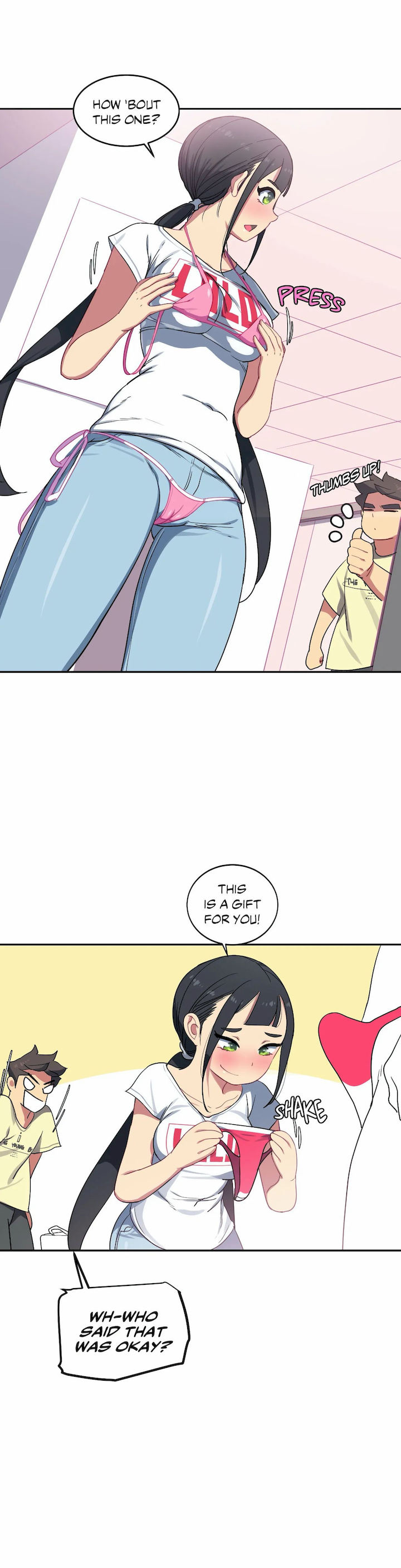 In At the Deep End chapter 6 page 21