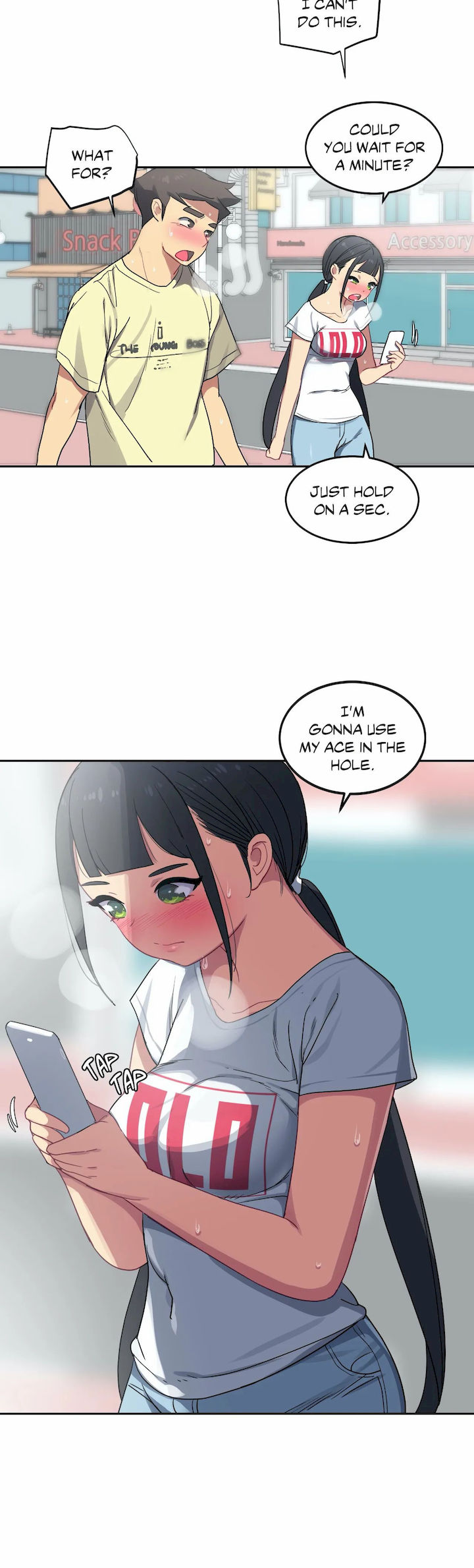 In At the Deep End chapter 7 page 3