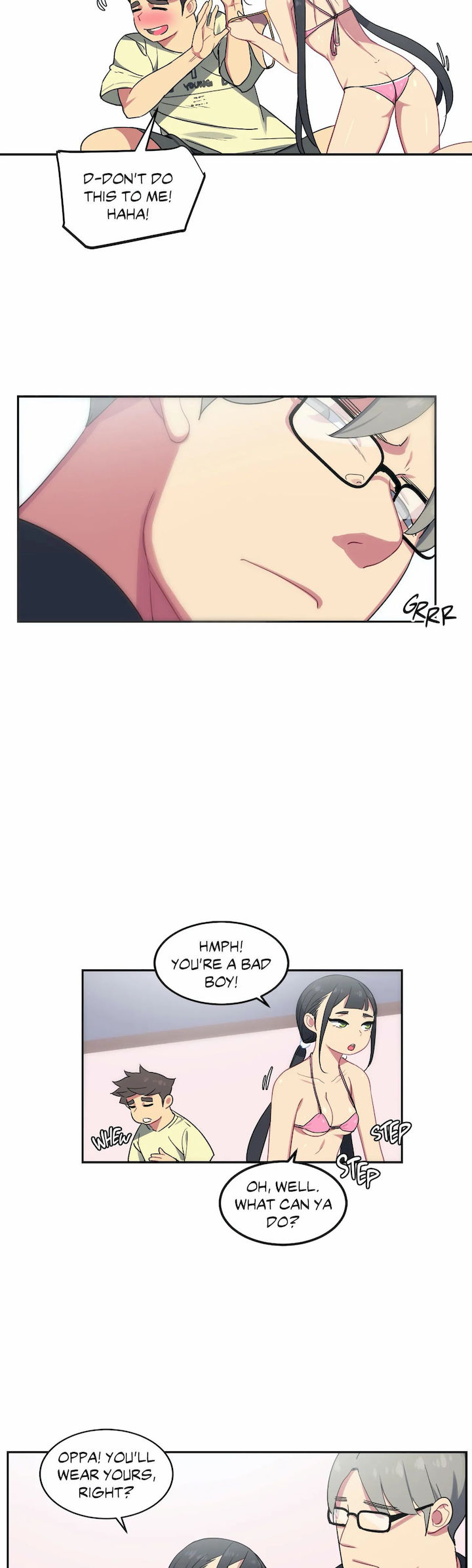 In At the Deep End chapter 7 page 20