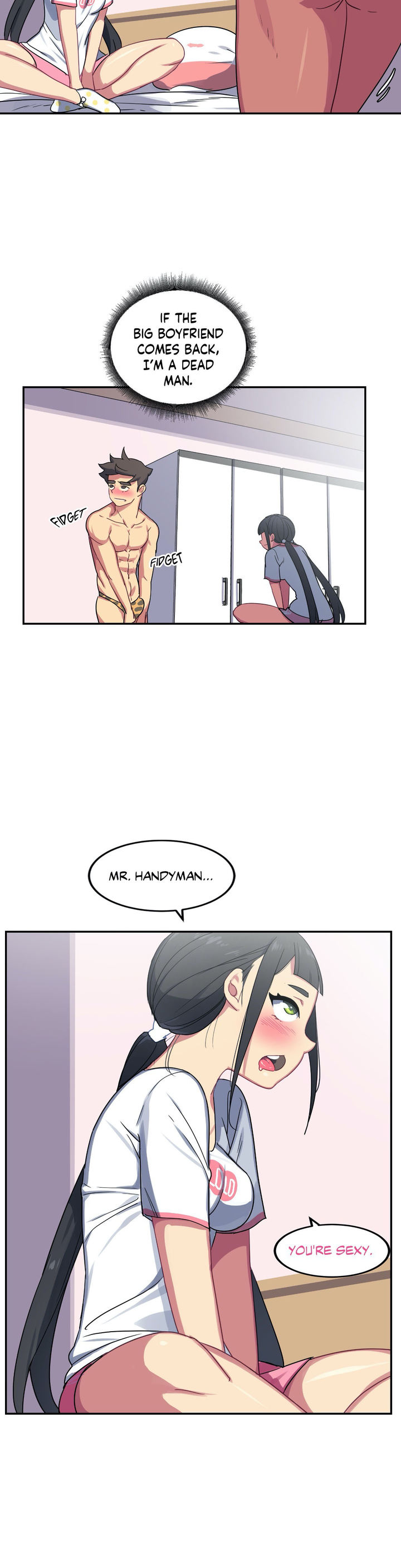 In At the Deep End chapter 8 page 16