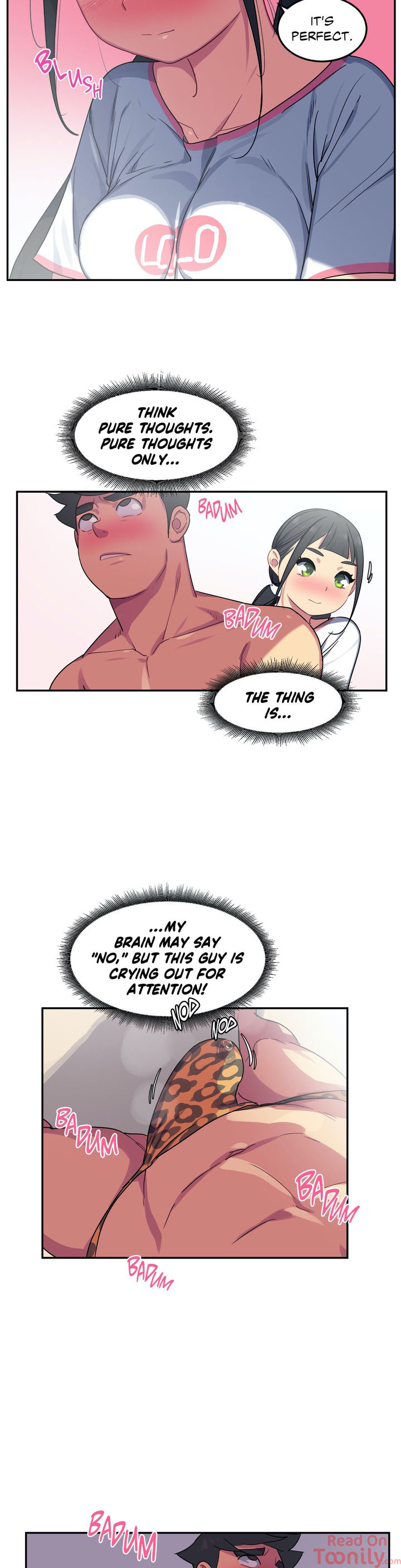 In At the Deep End chapter 8 page 18