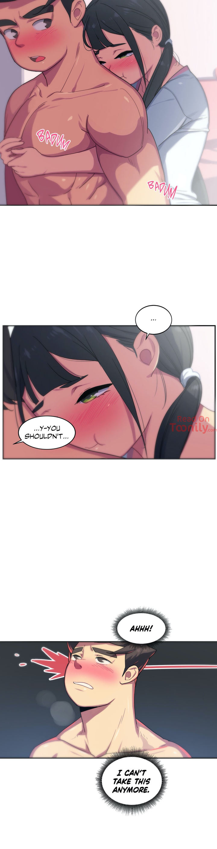 In At the Deep End chapter 8 page 21
