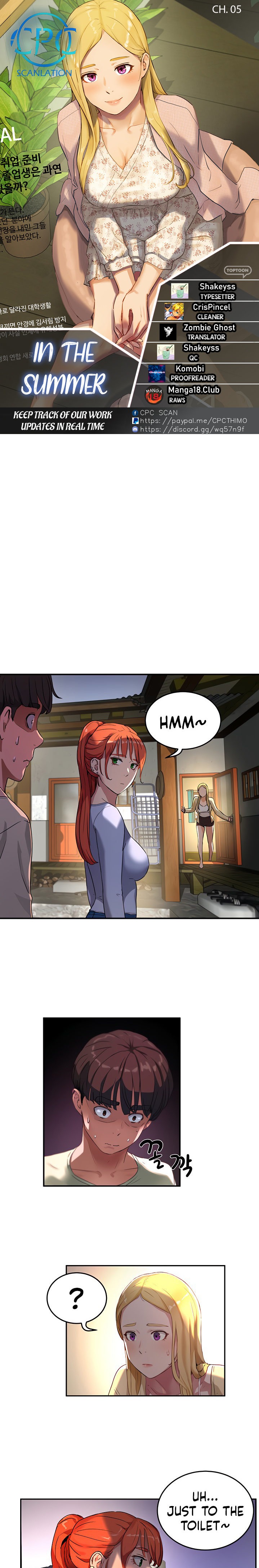 In The Summer chapter 5 page 1