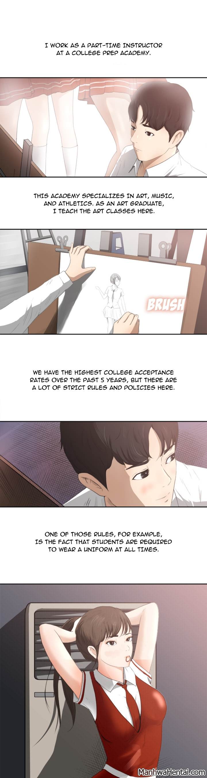 Inside the Uniform chapter 1 page 1