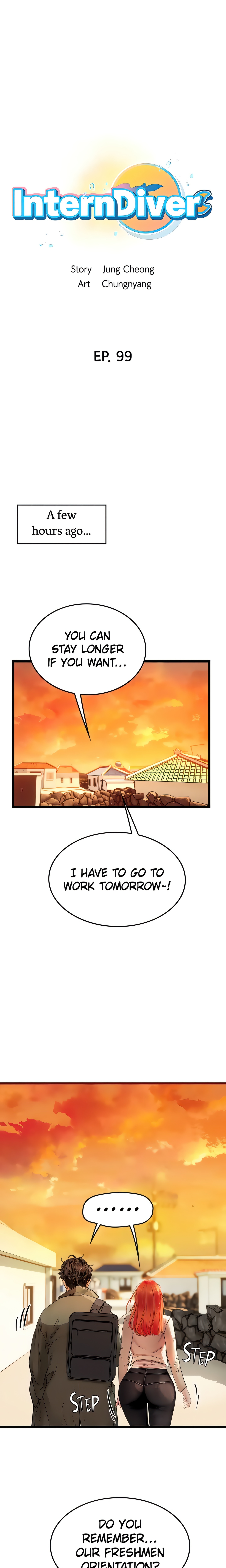 Intern Diver (Official) chapter 99 page 1