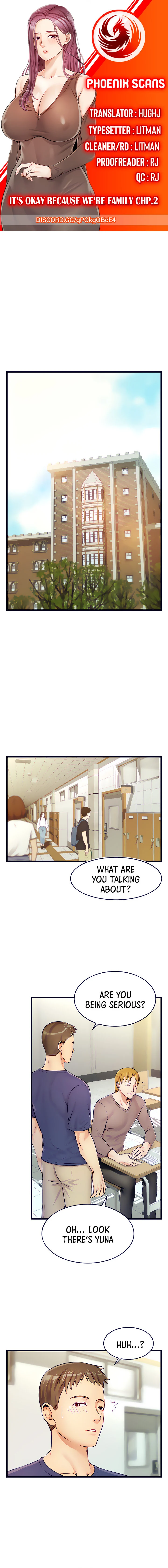 It’s Okay Because We’re Family chapter 2 page 1