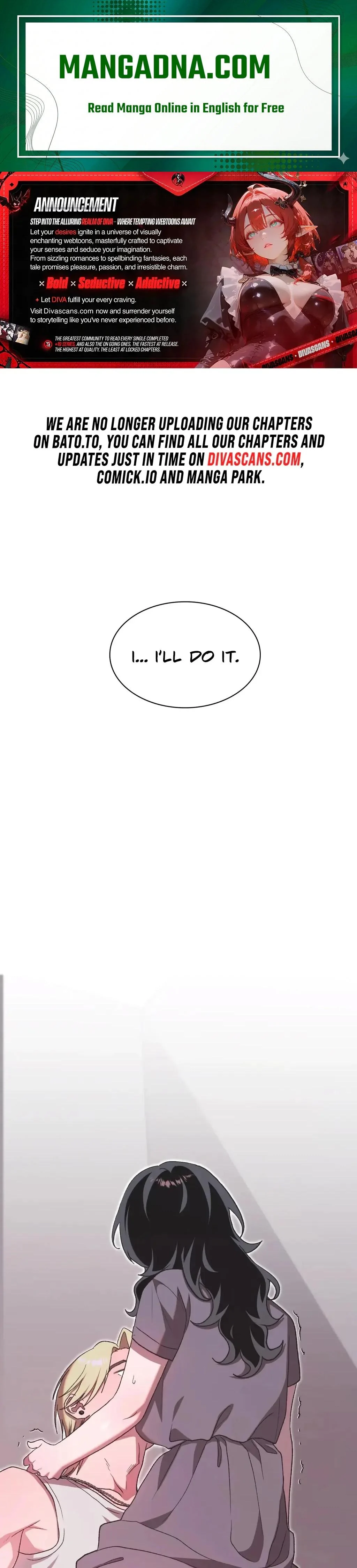 Just Hold My Hand chapter 8 page 1