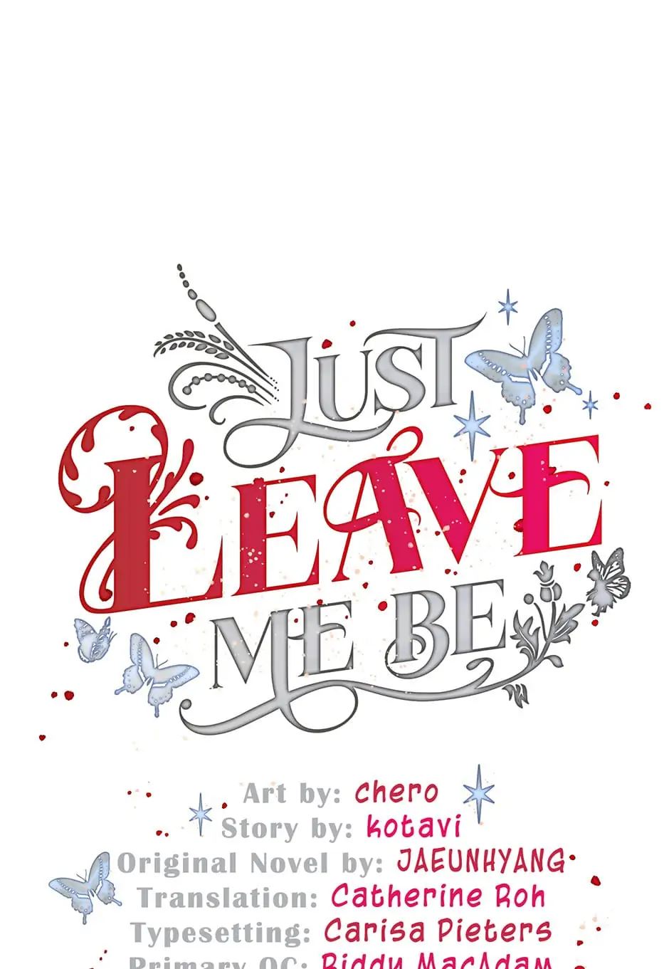 Just Leave Me Be chapter 101 page 1