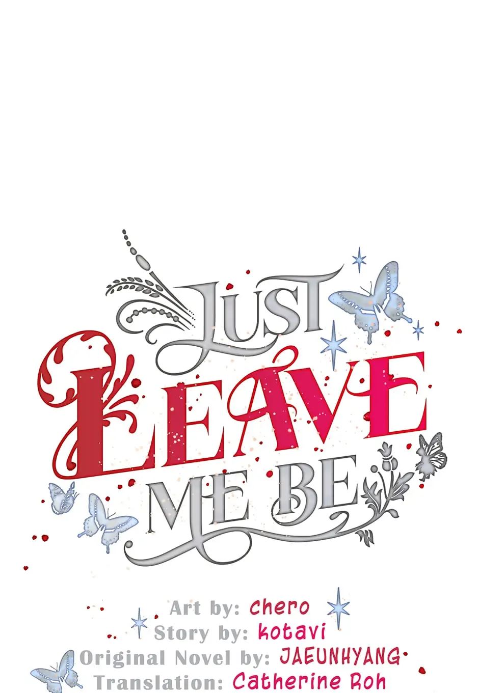 Just Leave Me Be chapter 108 page 1
