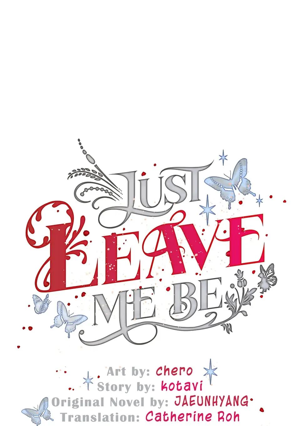 Just Leave Me Be chapter 109 page 1