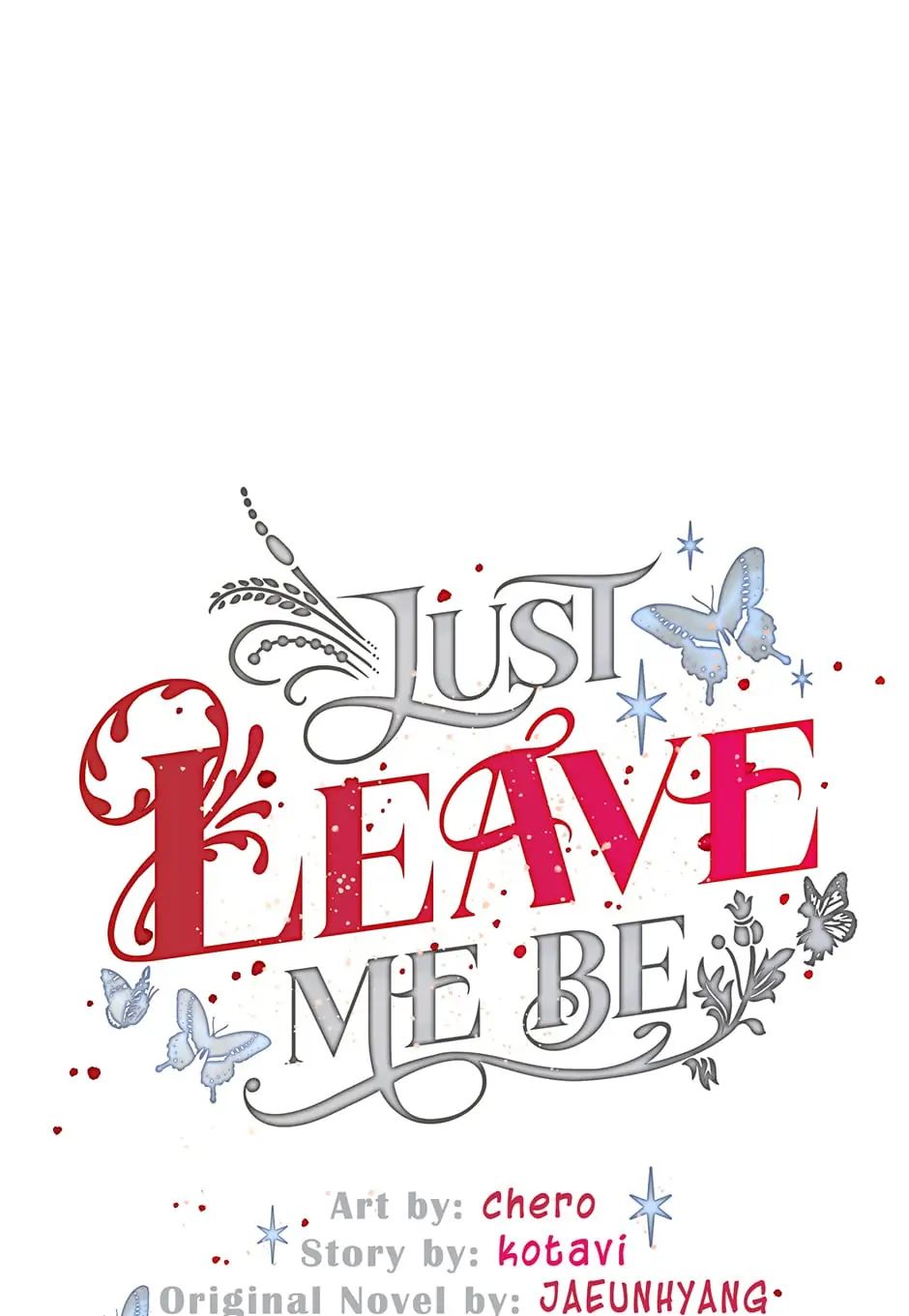 Just Leave Me Be chapter 112 page 1