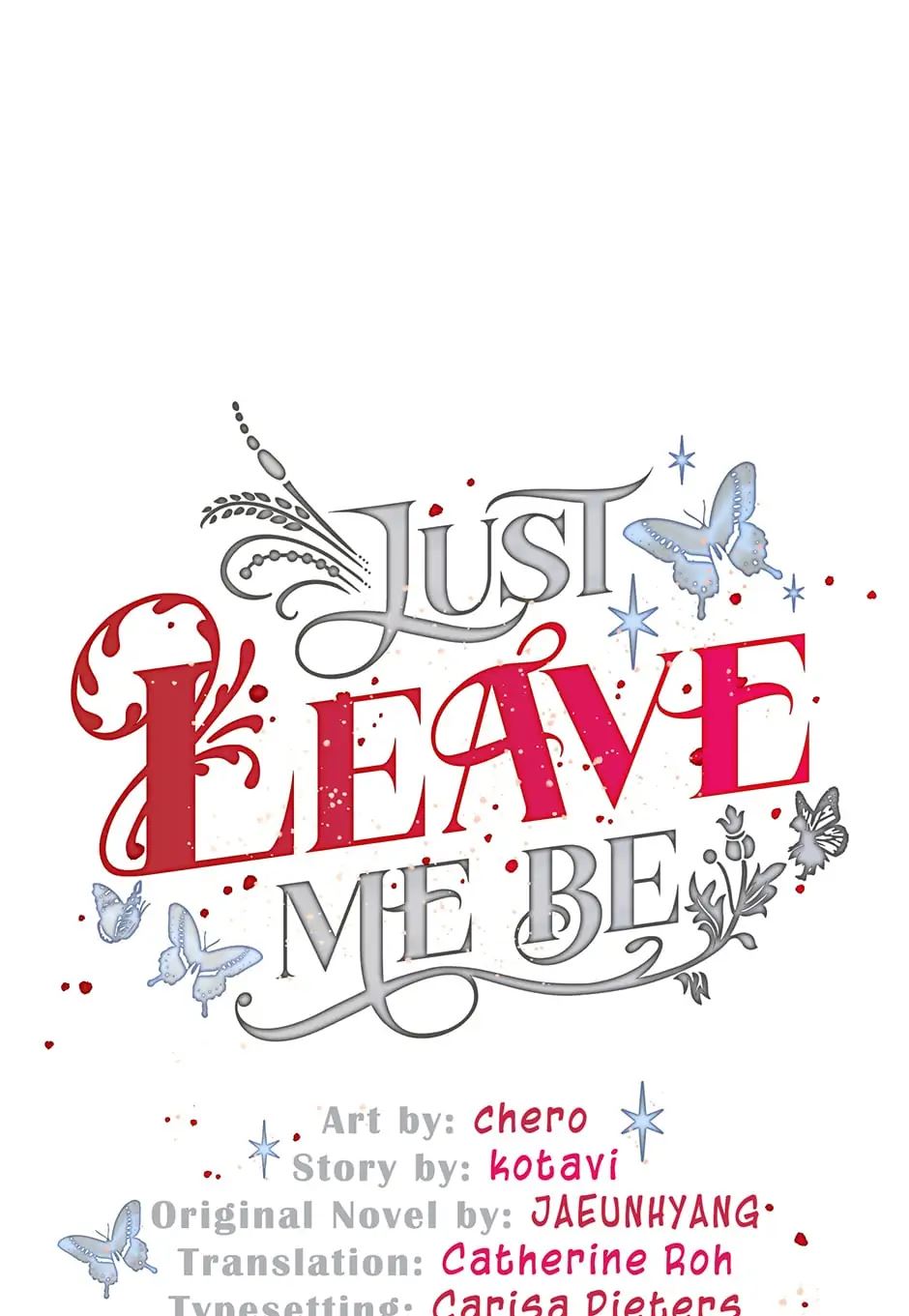 Just Leave Me Be chapter 119 page 1