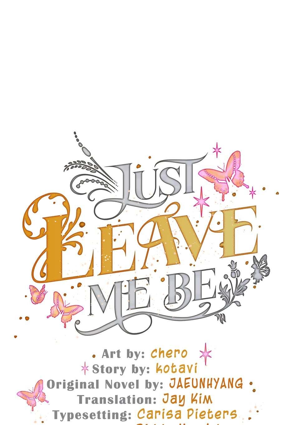 Just Leave Me Be chapter 64 page 1