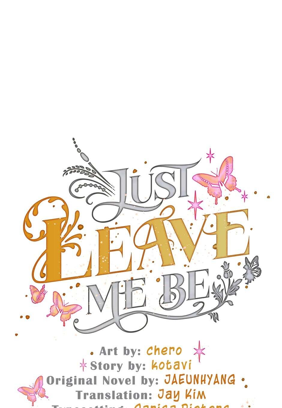 Just Leave Me Be chapter 67 page 1