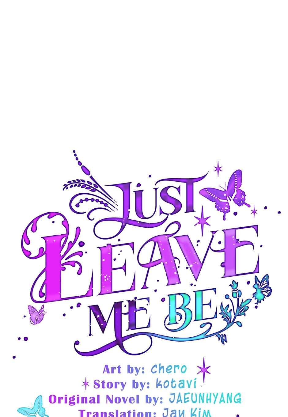 Just Leave Me Be chapter 68 page 1