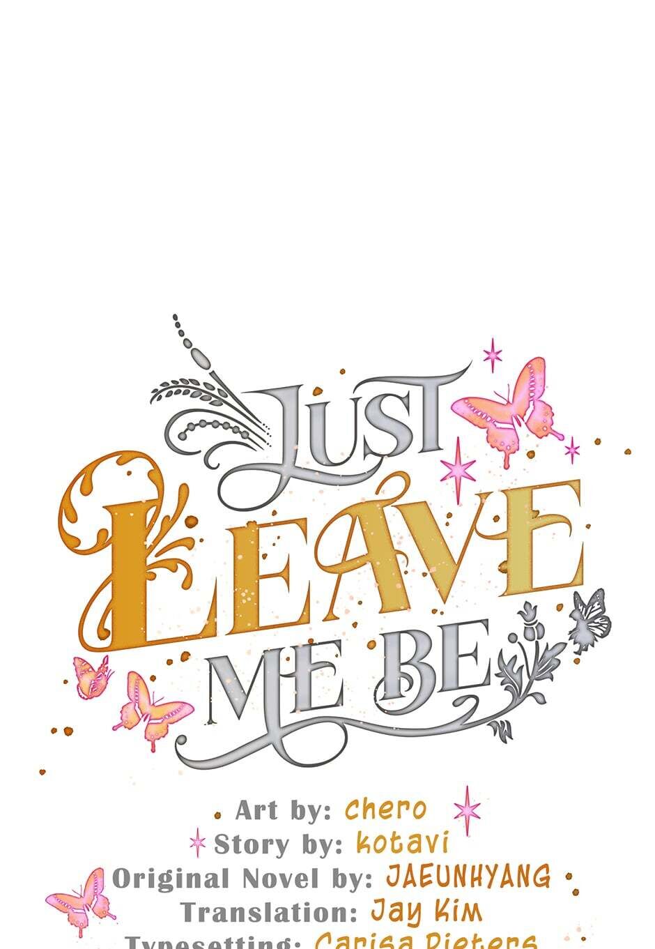 Just Leave Me Be chapter 70 page 1