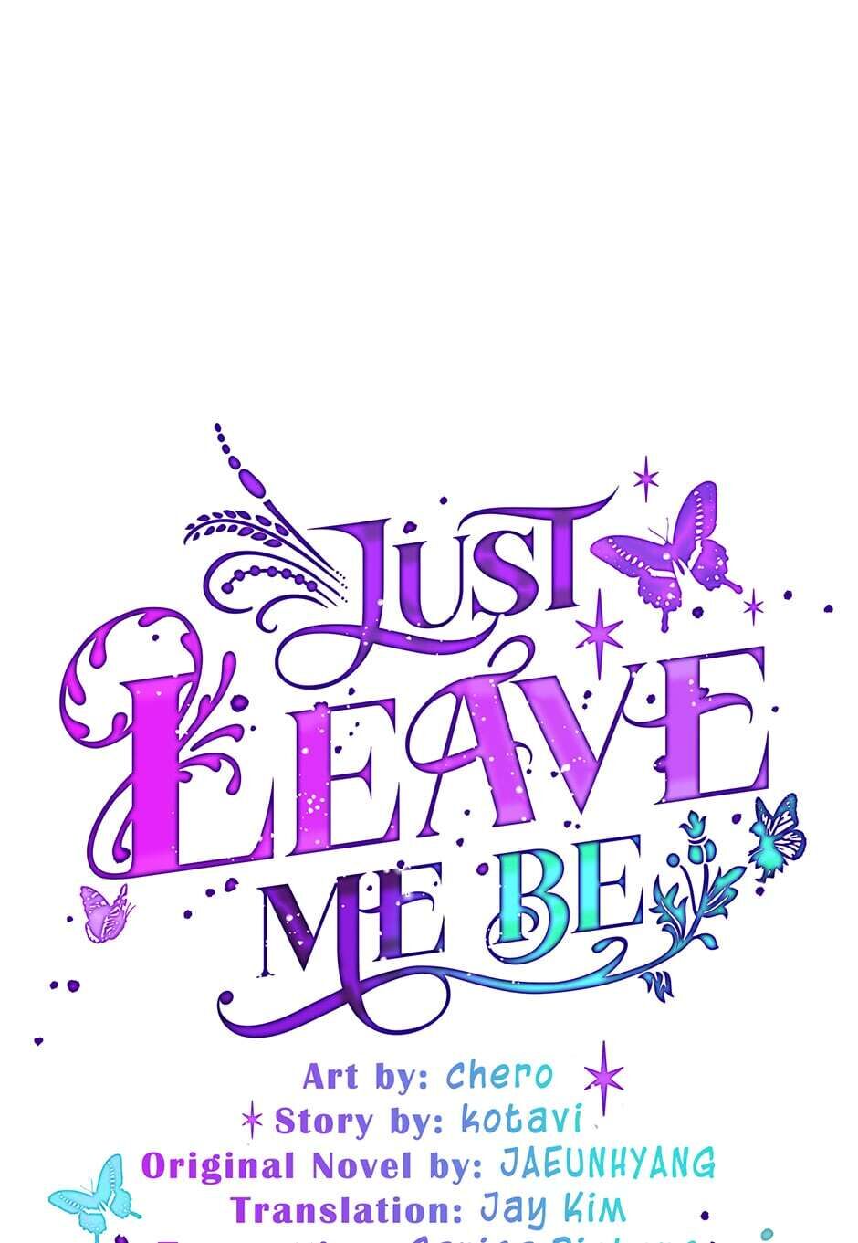 Just Leave Me Be chapter 73 page 1