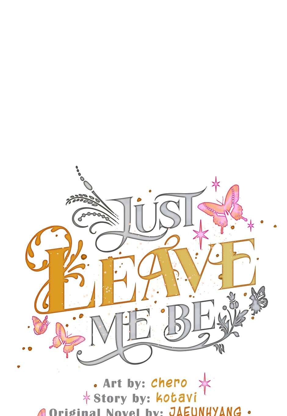 Just Leave Me Be chapter 74 page 1