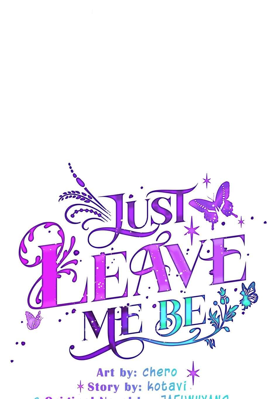 Just Leave Me Be chapter 75 page 1