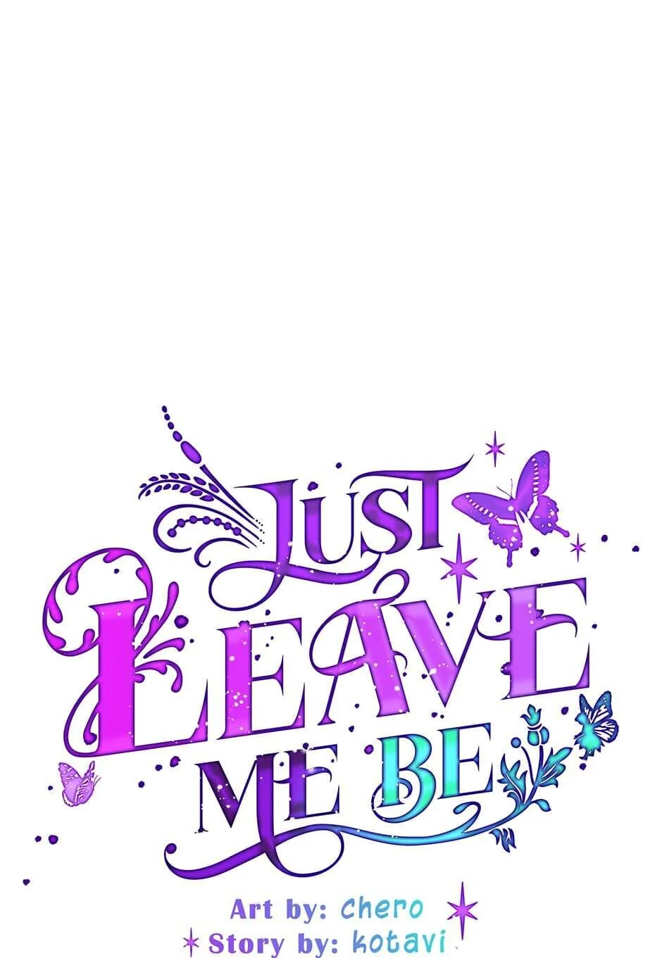 Just Leave Me Be chapter 76 page 1