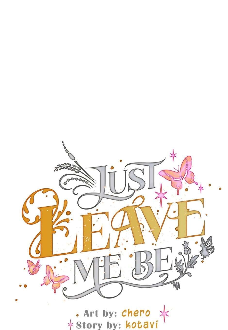 Just Leave Me Be chapter 78 page 1
